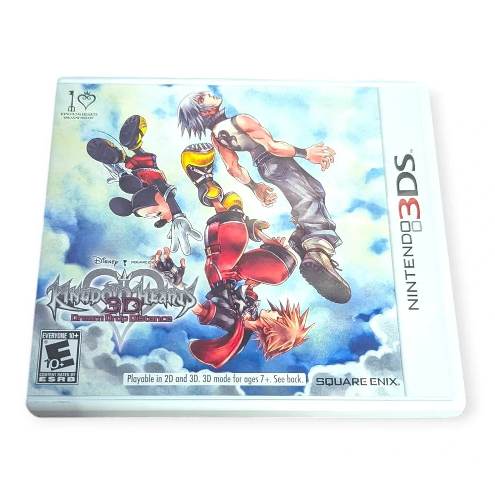 Kingdom Hearts 3D‎ Dream Drop Distance Nintendo 3DS Game with Case and Manuals